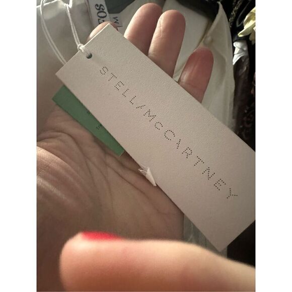 Stella McCartney Broderie Anglaise Cut Out Maxi Dress Size 8-10 (44) - Picture 13 of 14